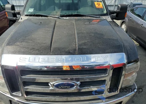 2008 Ford F250 Super Duty из США, поврежденный, VIN 1FTNF21528EB72507